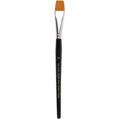Gold Line Acryl Penseel Plat 16