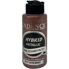 Cadence - Hybride Acrylverf - Metallic - Antique Red - 120 ml (HM-817)