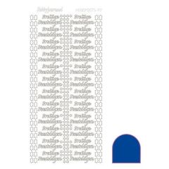 Prettige Feestdagen - Blue (Mirror)