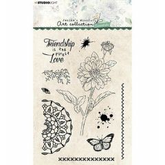 JMA Clear Stamp Dahlia Essentials 105x148mm nr.65