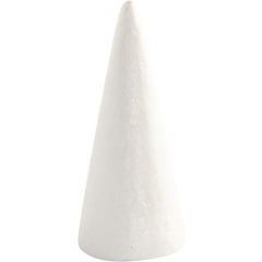 Styropor  kegel - 5,5x11 cm (543580)