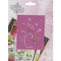 Lines and dots - Sneeuwpop (AFGEPRIJSD)