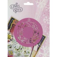 Lines and dots - Kerstbal (AFGEPRIJSD)