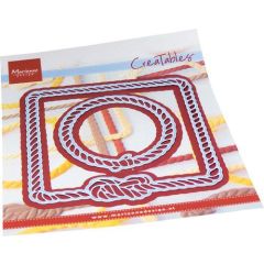 Marianne D Creatable Touw frames - Vierkant & Cirkel LR0812 101 x 105 mm*