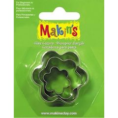 Makin'Clay Uitsteekvorm set bloem ca. 2 - 4 cm (36008)