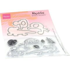 Marianne D Clear stamp Eline's Animals - reptielen EC0181 stamps dies (AFGEPRIJSD)