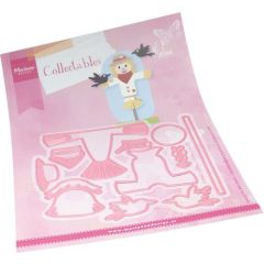 Marianne D Collectable Vogelverschrikker by Marleen COL1533 11 pcs, 118x104,5mm*