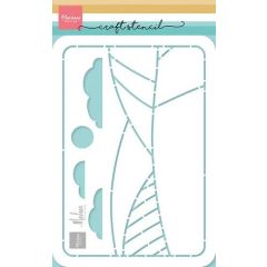 Marianne D Craft Stencil - Diorama by Marleen PS8146 148,5x210mm*