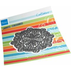 Marianne D Craftable Art texture XL sneeuwvlok CR1609 135x175mm*