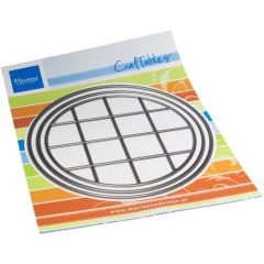 Marianne D Craftable Pixels Cirkel CR1651 circle 97mm, squares 22x22mm *