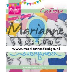 Marianne Design - Creatables - Congrats & Balloon 3 st - 25th anniversary (LR0626) *
