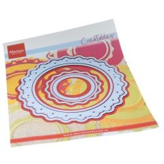 Marianne D Creatable Jolly Christmas doily LR0837 113x114 mm *