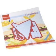 Marianne D Creatable Zak friet LR0866 64x94mm *