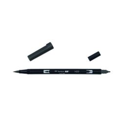 Tombow ABT dubbele brushpen lamp black ABT-N25 *