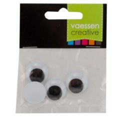Ogen beweegbaar plak 20mm 4pcs (ME20/PP)