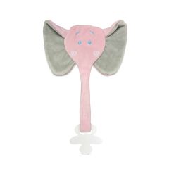 Speendoek olifant pink (72006)