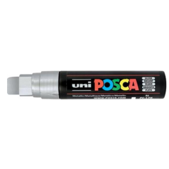 Uni Posca Verfmarker - lijndikte: 15 mm - PC-17K -  Zilver (26) *