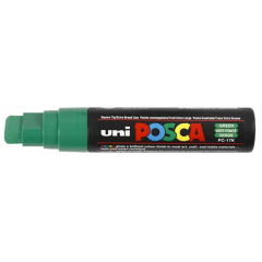 Uni Posca Verfmarker - lijndikte: 15 mm - PC-17K -  Groen (6) *