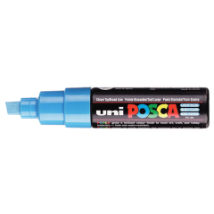 Uni Posca Verfmarker - lijndikte: 8mm - Lichtblauw (08) *