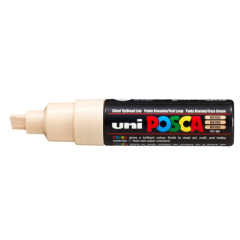 Uni Posca Verfmarker - lijndikte: 8mm - Beige (45) *