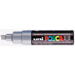 Uni Posca Verfmarker - lijndikte: 8mm - Grijs (37) *