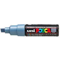 Uni Posca Verfmarker - lijndikte: 8mm - Leigrijs (61) *