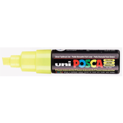 Uni Posca Verfmarker - lijndikte: 8mm - Geel (02) *