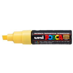 Uni Posca Verfmarker - lijndikte: 8mm - Strogeel (73) *