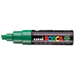 Uni Posca Verfmarker - lijndikte: 8mm - Donkergroen (6) *