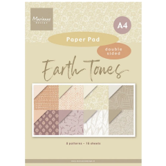 Marianne Design • Paper Pad A4 Earth Tones (PK9204) *