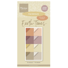 Marianne Design • Paper Pad Cardstock Earth Tones (PK9205) *