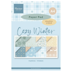 Marianne Design • Paperpad A4 Cozy Winter (PK9212) *