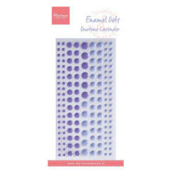 Marianne Design • Decoration Enamel Dots Duotone Lavender (PL4529) *