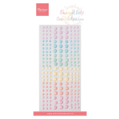Marianne Design • Decoration Enamel Dots Over the Rainbow (PL4532) *
