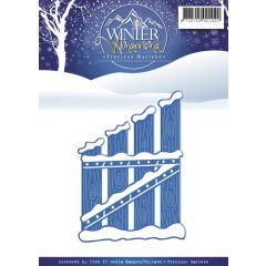 Die - Precious Marieke - Winter Wonderland - Wooden Fence (AFGEPRIJSD)