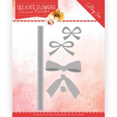 Dies - Precious Marieke - Delicate Flowers - Delicate Bow (AFGEPRIJSD)