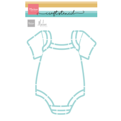 Craft Stencils Onesie by Marleen (PS8177) *