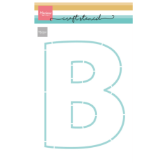 Craft Stencils Letter B (PS8178) *