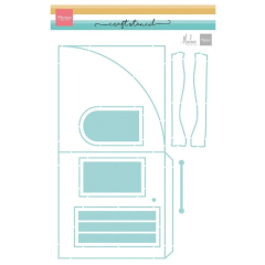 Marianne Design • Craft Stencil A4 Create a Room by Marleen (PS8185) *