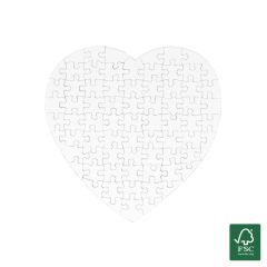Sublimatie Puzzel - hartvormig - 21 x 21 cm - Karton 75 stukjes (puz.190.190.001)