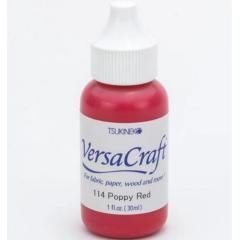 Tsukineko • VersaCraft Reinker Navulling Inkt Poppy Red (RVK-114) *