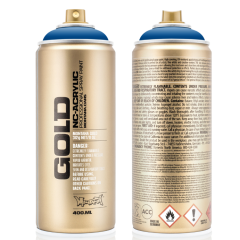 Montana Gold Spuitbus 400 ml Shock Blue (S5010) *