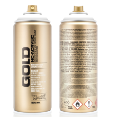 Montana Gold Spuitbus 400 ml Shock White Pure (S9120) *