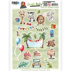 Push Out - Yvonne Creations - Jungle Party - Small Elements - B (SB10742)