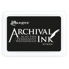 Ranger • Archival ink pad Jet black (031468)