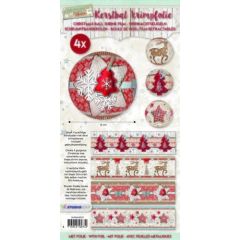 Studio Light Kerstbal krimpfolie - Scandinavian winter 07 (SHRINKSD07)