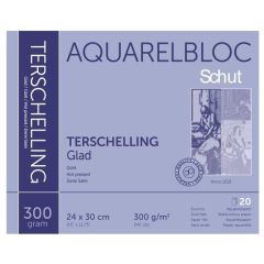 Schut Terschelling Aquarelblok glad 24x30cm 300 gram - 20 sheets (SCH21039)