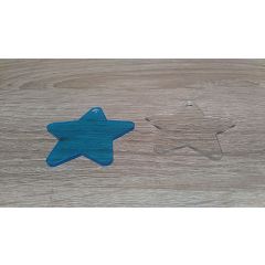 Plexiglas Sleutelhanger - shp03 - Ster