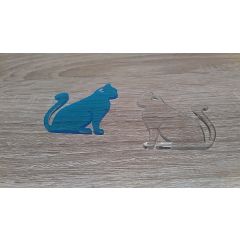 Plexiglas Sleutelhanger - shp05 - Poes