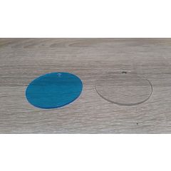 Plexiglas Sleutelhanger - shp08 - Rondje